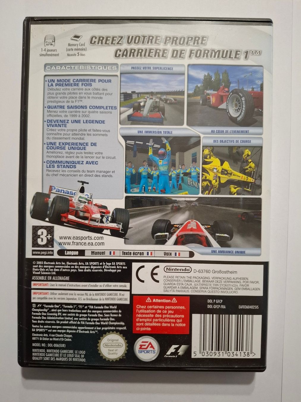 Nintendo Giochi: NINTENDO GAMECUBE, F1 Career Challenge – Usato da Rombach venduto da Stainz01 2