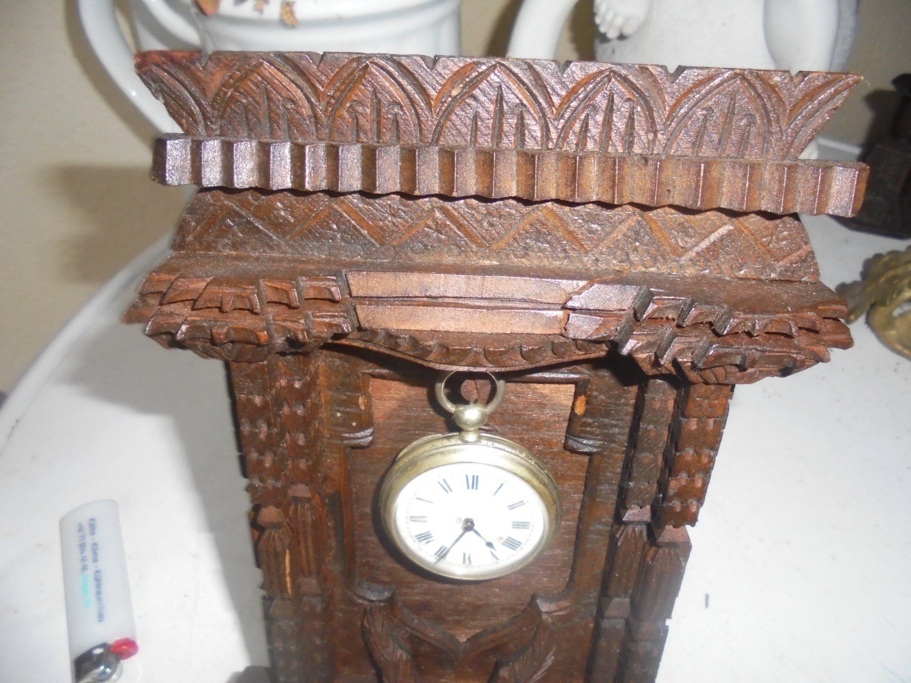 Altri accessori per orologi: Antiker Taschenuhrenständer von ca. 1920 – Usato da Camorino venduto da Hunpete 1