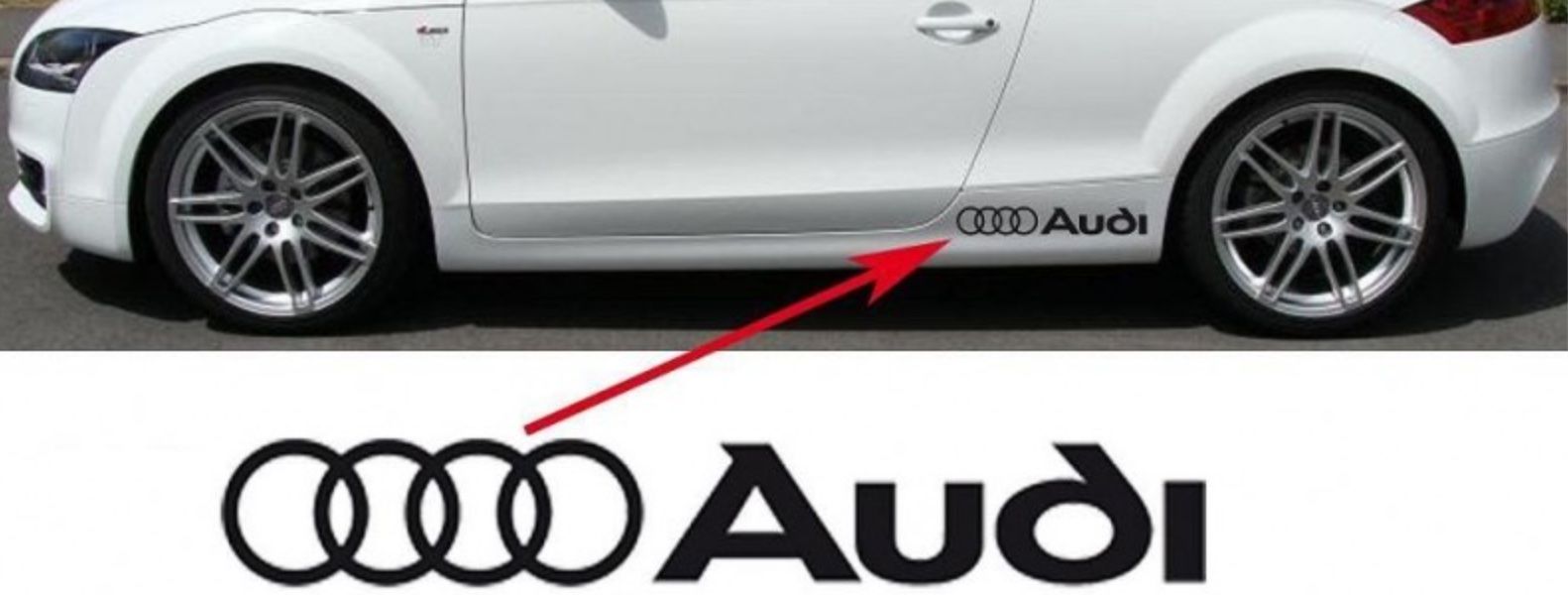 Sticker: Audi mit Ring  Aufkleber Top angebot – Nuovo (secondo la descrizione) da Aarau venduto da Foruschweiz 3
