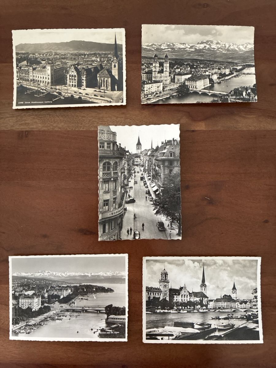 Cartes postales: 10 Ansichtskarten Schweiz diverse Zürich ZH. G – D'occasion à Oftringen par Cla.vD.74 2