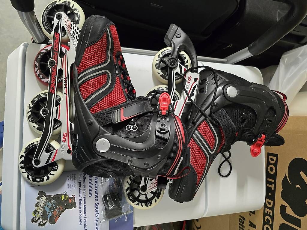 Pattini in linea & Pattini a rotelle: Inline Skates / Rollerblades Grösse 43  gebraucht – Usato da Langendorf venduto da Mali125 3