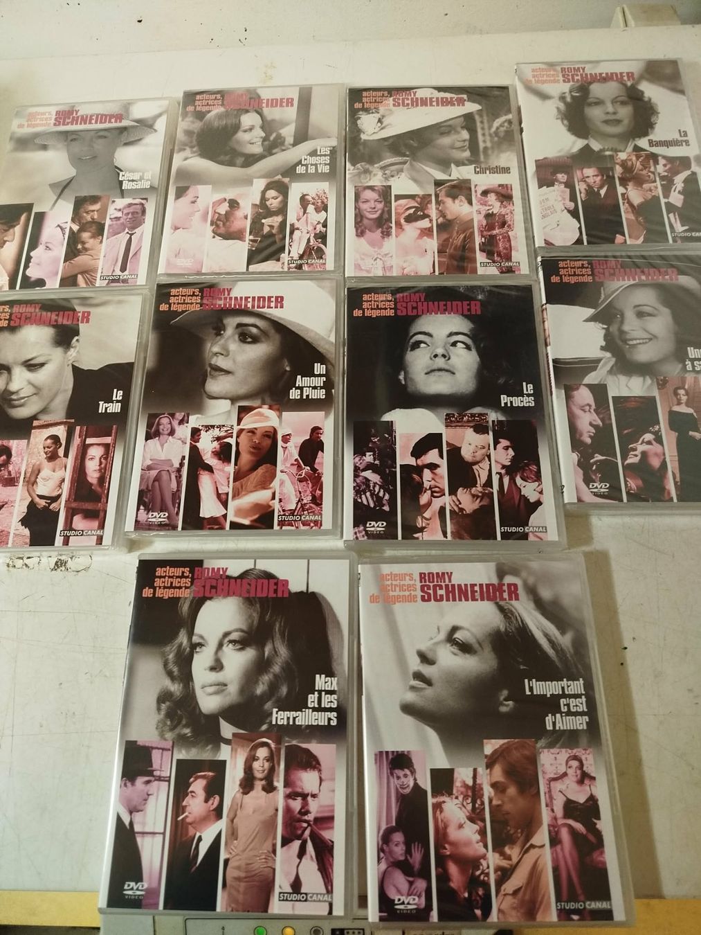 Tous les DVDs: Coffret 10 DVD Romy Schneider – D'occasion à La Chaux-de-Fonds par Emmaus2300CDF 7
