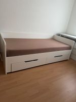 Daybed White with Drawers Good Condition 200x90cm