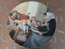 Assiette décorative "Die Kinderkrippe"