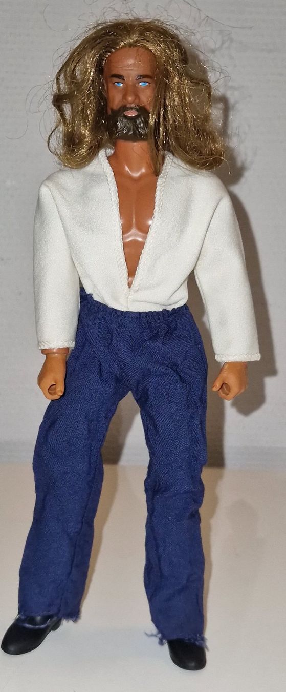 Giocattoli: Big Jim "Captain Flint" (Top/ "Armmechanismus" defekt!) – Usato da Aarau venduto da Vintage1969