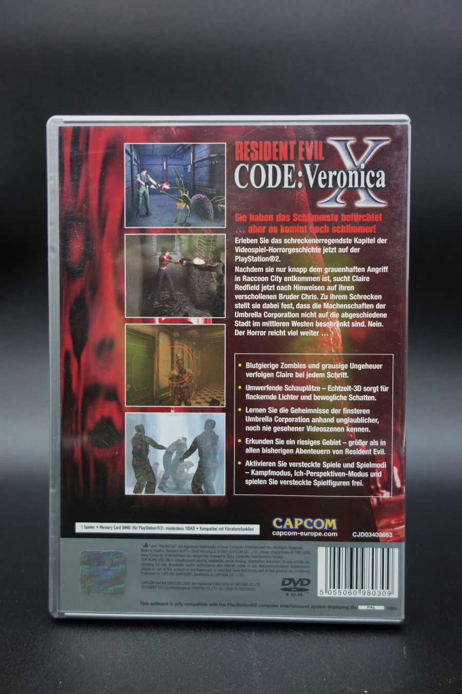 Sony Giochi: Resident Evil - Code Veronica X, PS 2 Spiel, Platinum – Usato da Wil SG venduto da Donaldus 1