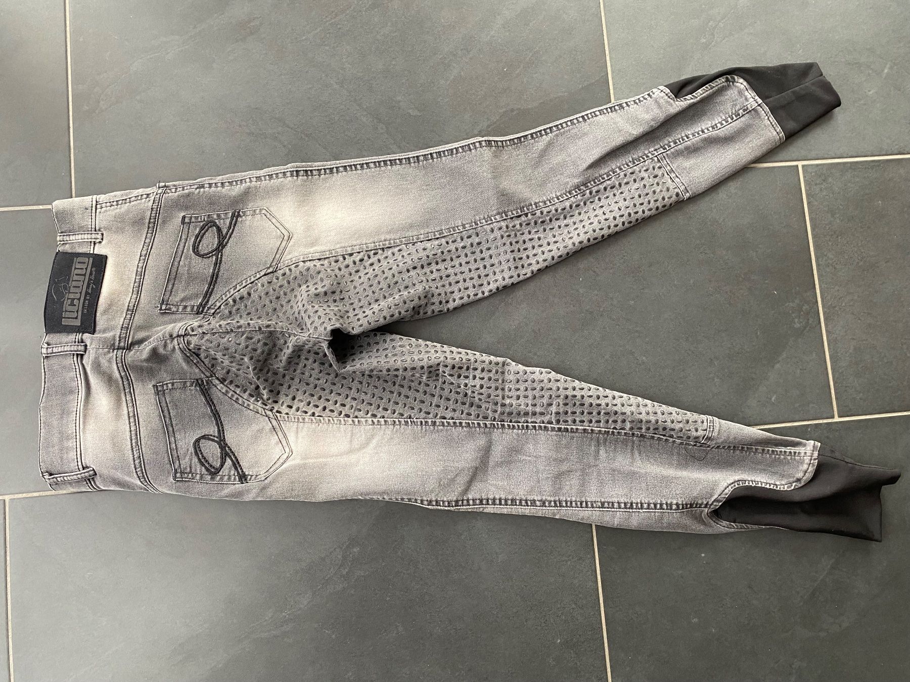 Hosen: Reithose Vollbesatz-Jeans Grösse 164 – Neu (gemäss Beschreibung) aus Dettighofen von kk333 1