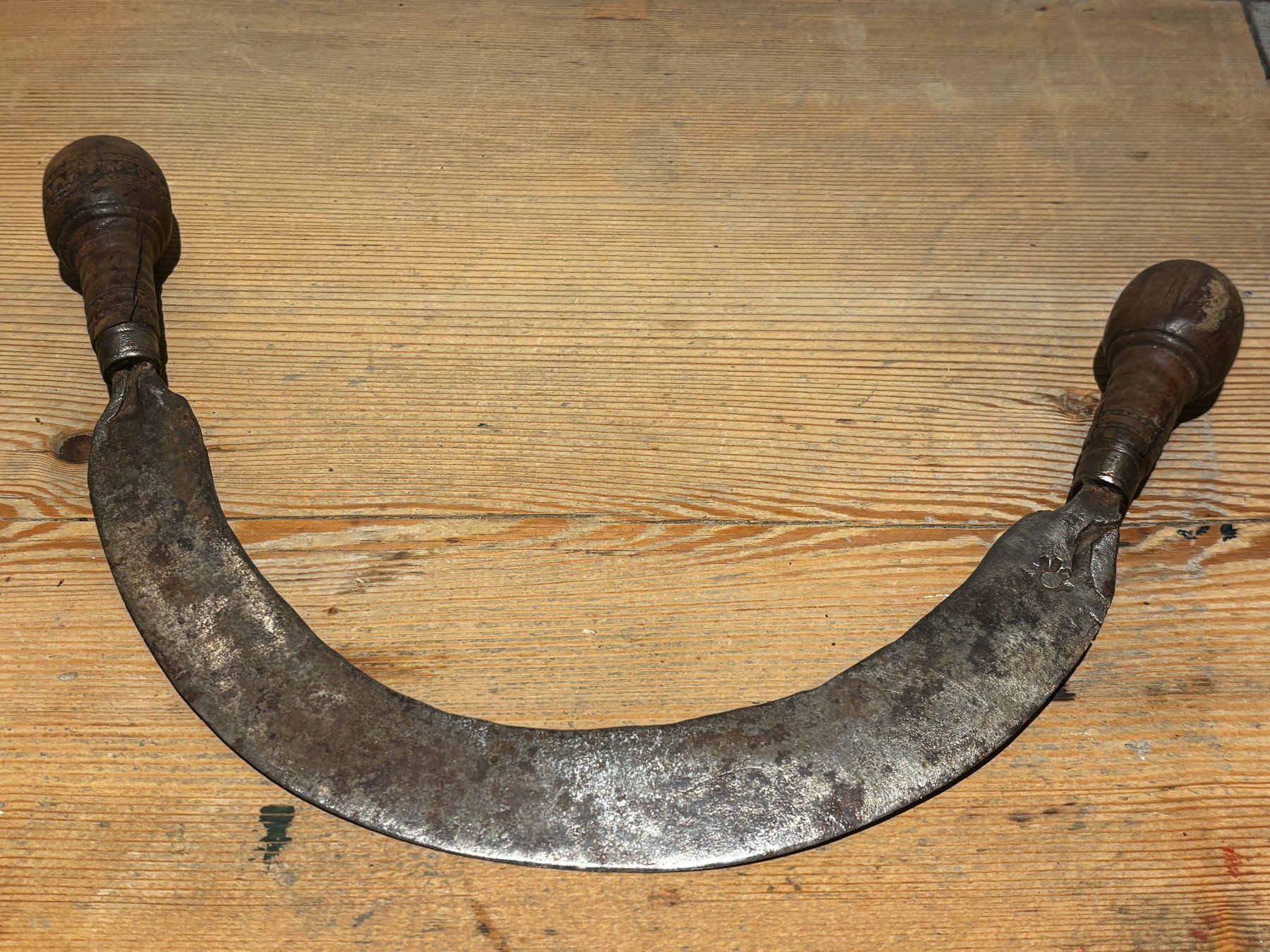 Posate: antikes uraltes Wiegemesser Glarnerland – Usato da Triesen venduto da Anatas