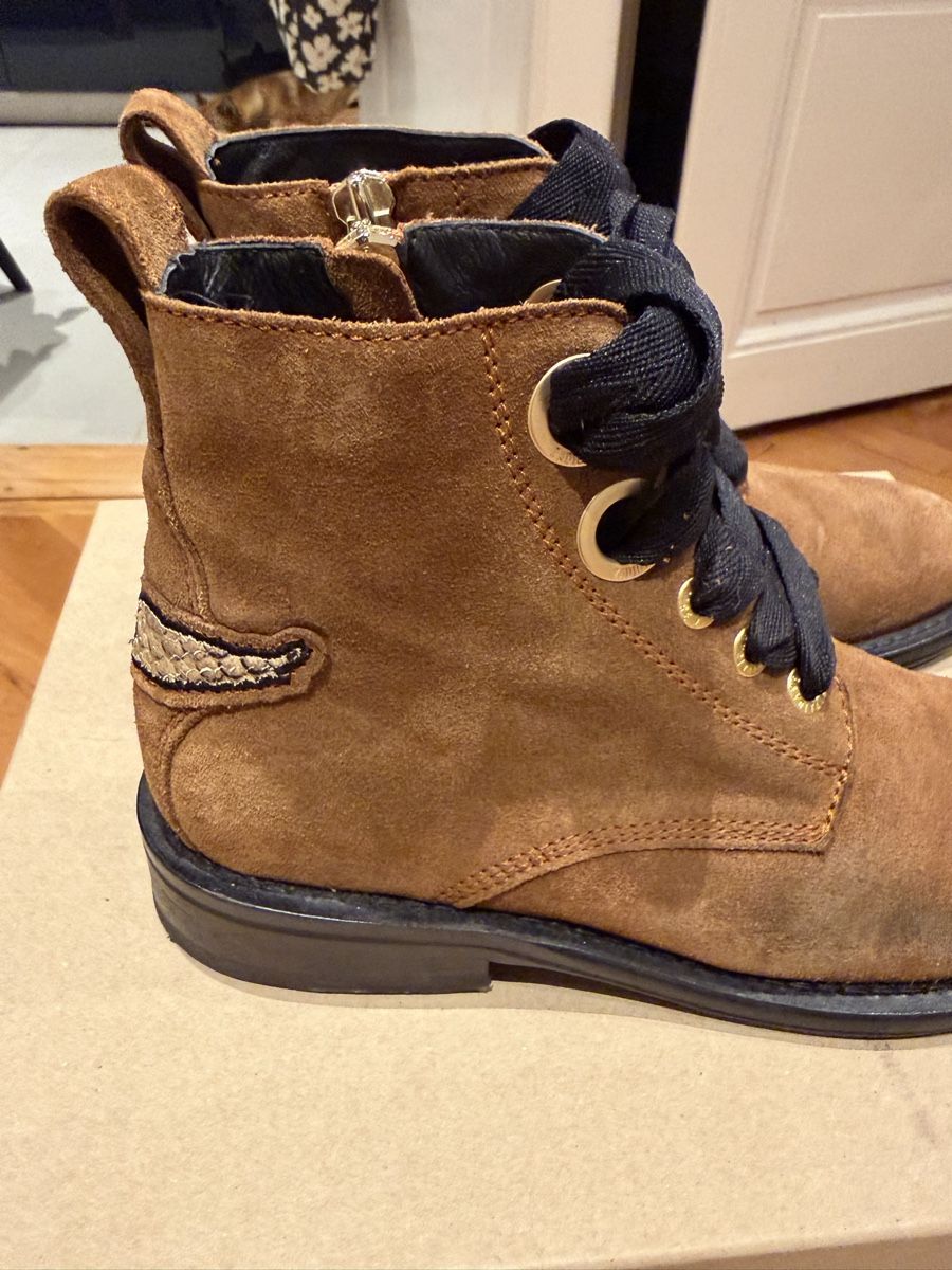 Zadig & Voltaire Damenschuhe: Zadig&Voltaire brown leather ankle boots size 39 – Gebraucht aus Genève von jud_xrl8 4