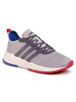 Adidas Sneaker grau blau rot neuwertiger Zustand