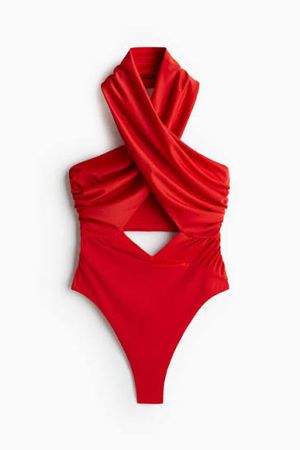 H&M Studio Badeanzug rot NEU/ ungetragen!
