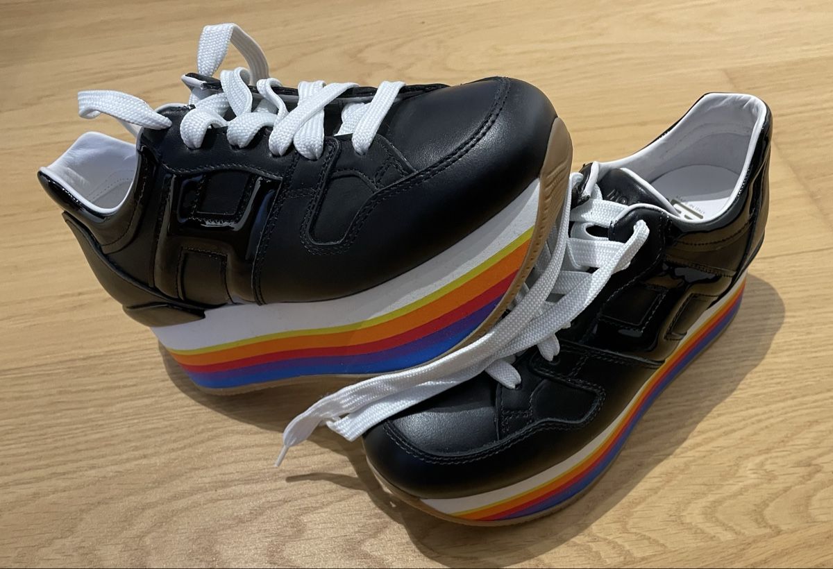 Hogan Scarpe da donna: HOGAN Plateau-Sneaker – Nuovo (secondo la descrizione) da Oetwil am See venduto da suuueee 2