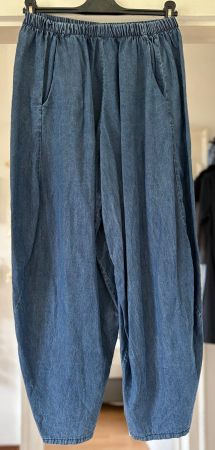 PANTALONS EFFET DENIM!! M SOLDES DE FIN DE SAISON