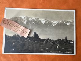 Alte Ansichtskarte St.Légier,Alpen,See,Savoie,2245