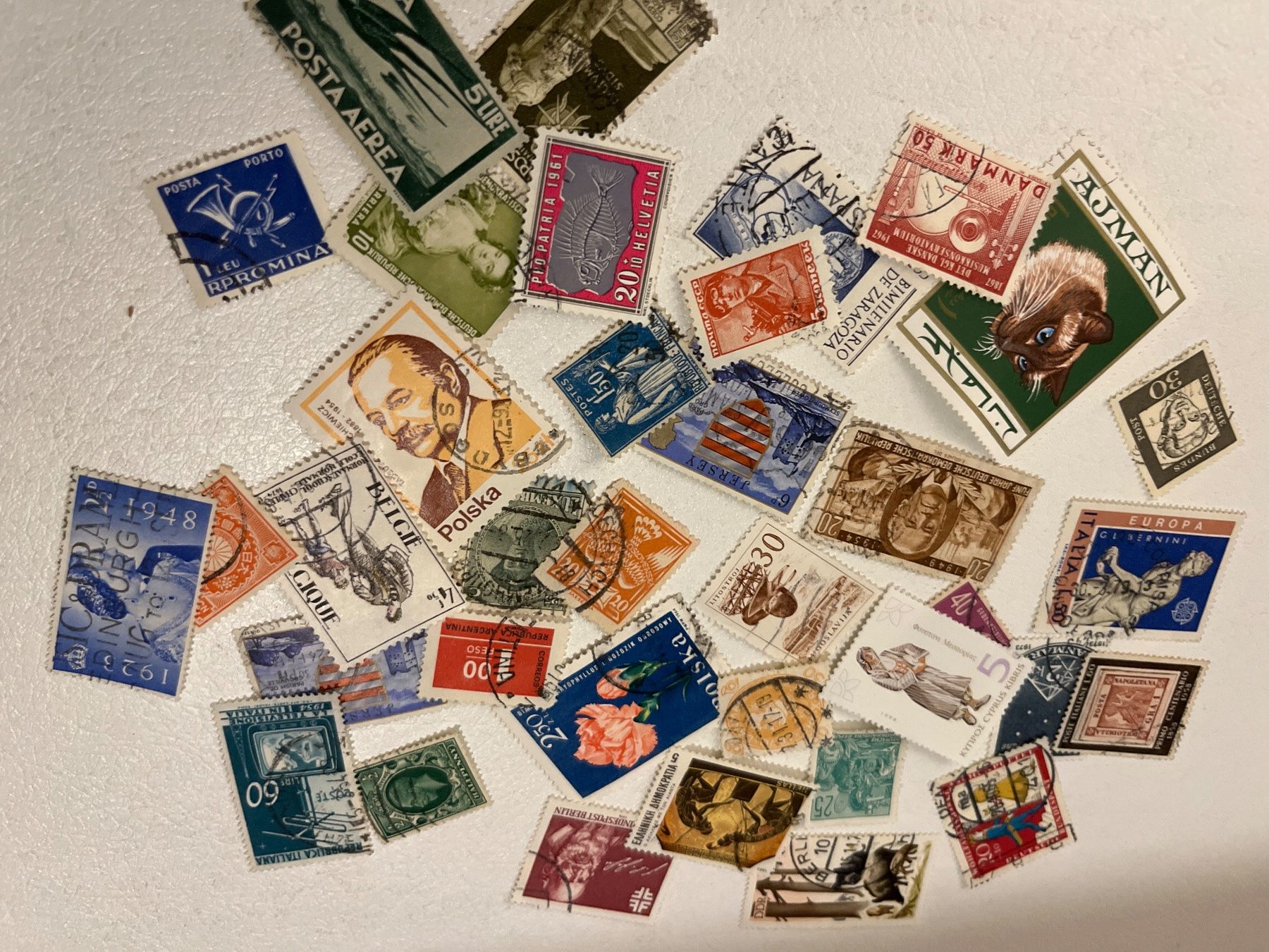 Tutti i francobolli: Lot 25: lot mit mix Briefmarke – Usato da Chiasso venduto da AzenYa