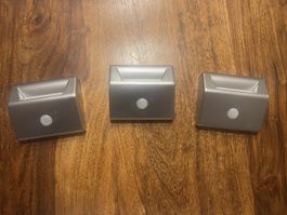 3 LED-Leuchten mit Bewegungsmelder