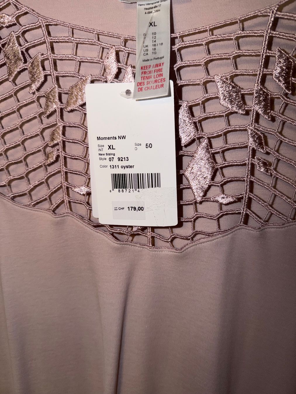 Hanro Negligees & Pyjamas: Nachthemd Modal Seide Hanro XL NEU – Neu (gemäss Beschreibung) aus Dornach von samuti 1