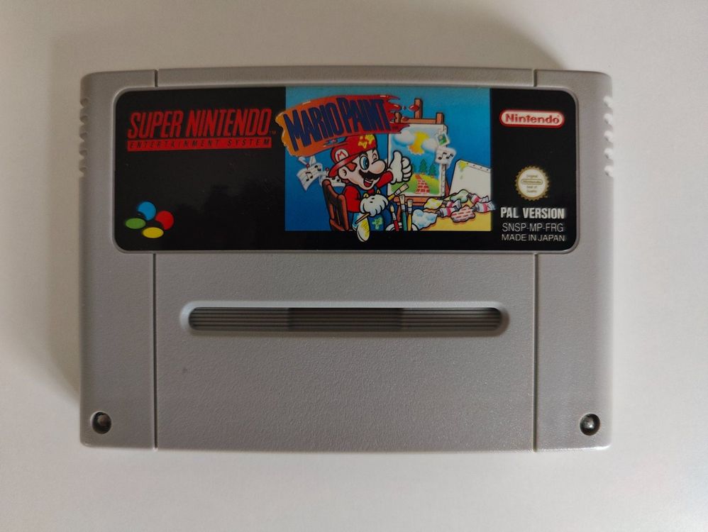 Mario Paint SNES (Gebraucht) in Dintikon für CHF 5 – mit Lieferung auf ...
