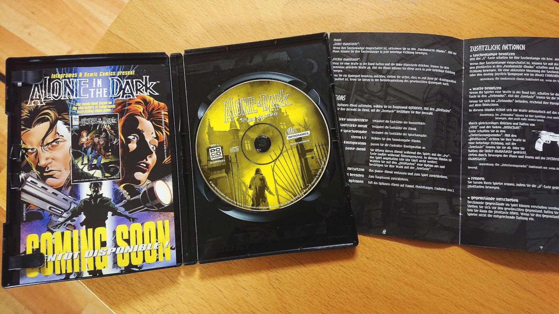 Giochi: PC Game Alone in the Dark CD/DVD – Usato da Reinach BL venduto da Hampe45 2
