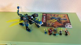 LEGO Ninjago 71711 dragon bleu utilisé