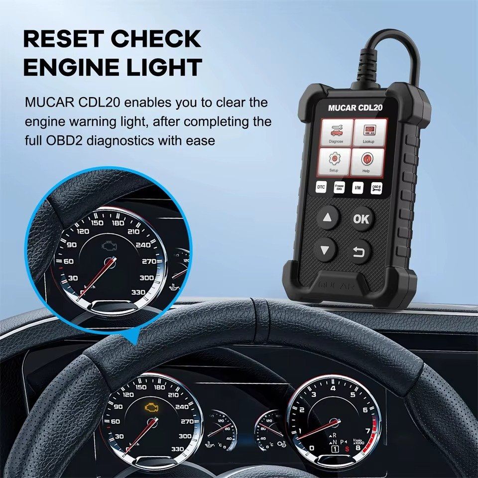 Sonstiges Fahrzeugzubehör: MUCAR CDL20 OBD2 Auto Diagnosegerät - Fehlercode Leser – Neu (gemäss Beschreibung) aus Uerkheim von Justi.y 6