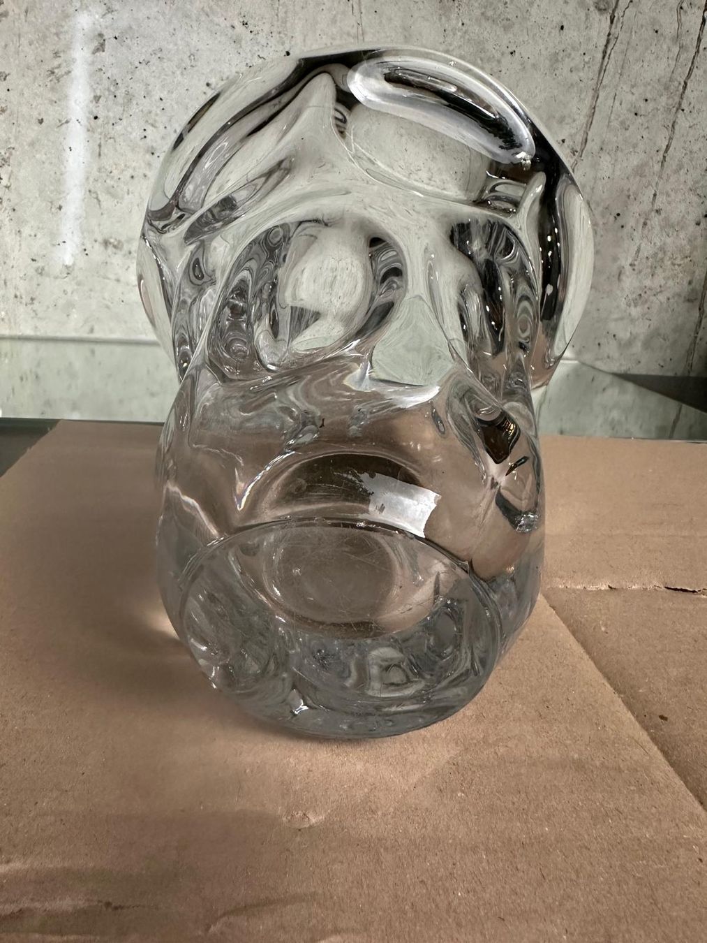 Vase & Récipients: Unique Hand Blown Vase - heavy decorative crystal vase – D'occasion à Lausanne par vas_mbk2 6