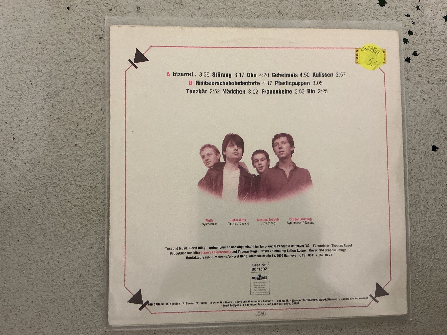 Dischi in vinile: Bizarre LP - Leidenschaft Geheimnis – Usato da Winterthur venduto da Tumko_7_Vinyl 1