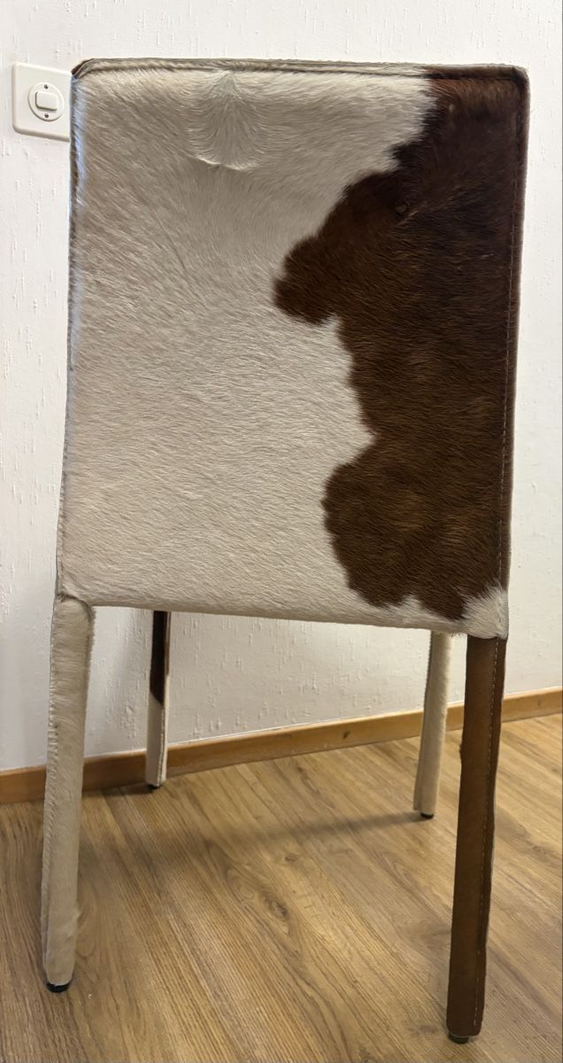 Interio Sedie: Chaise en peau de vache – Usato da Pully venduto da Kalissa 3