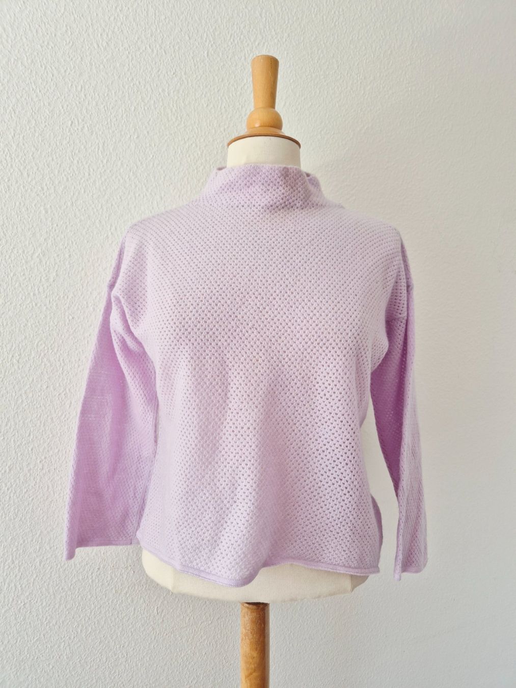 Stefanel Pullover & Sweatshirts: PULLOVER PULLI SHIRT STEFANEL S 36 CASHMERE KASCHMIR FLIEDER – Neu (gemäss Beschreibung) aus Elsau von the-colorful-side 1