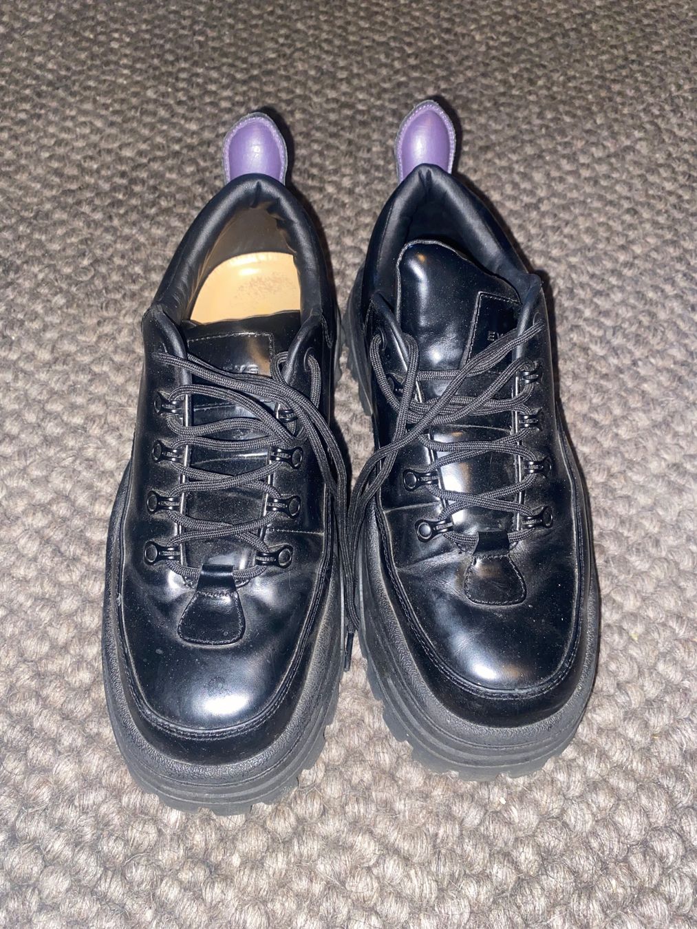 Scarpe da uomo: Eytys Angel black leather – Usato da Ecublens VD venduto da Max_b5fw