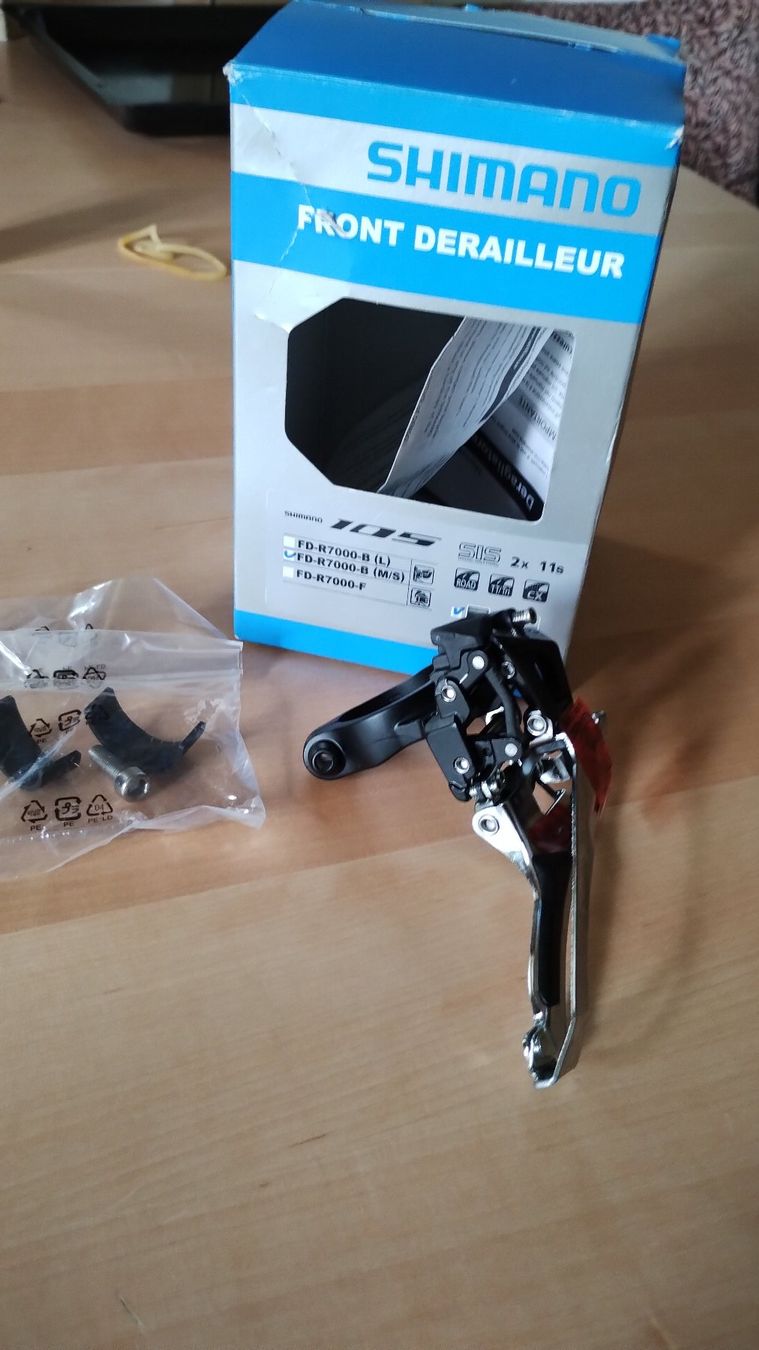 Shimano Pezzi di ricambio: Derailleur avant 105 – Nuovo e nell'imballaggio originale da Vaulion venduto da JohannTel 2