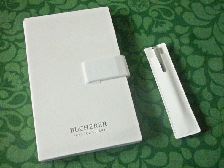 Bucherer Uhren: BUCHERER Notizbuch & Kugelschreiber – Gebraucht aus Adliswil von di_hans