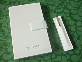 BUCHERER Notizbuch & Kugelschreiber