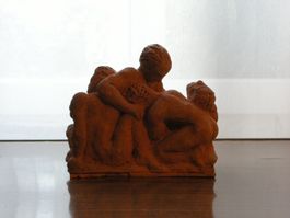 Alte sehr schöne Tonskulptur #Antik #Auguste Rodin #Unikat