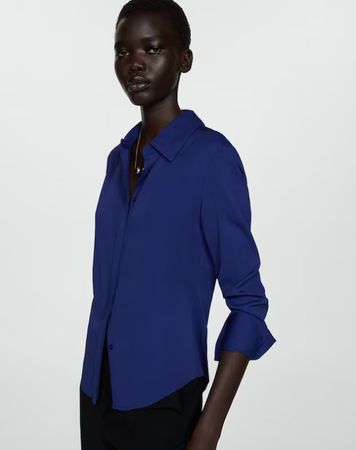 🤩MANGO KARO BLUSE BLAU-SCHWARZ NEU & D&G P.