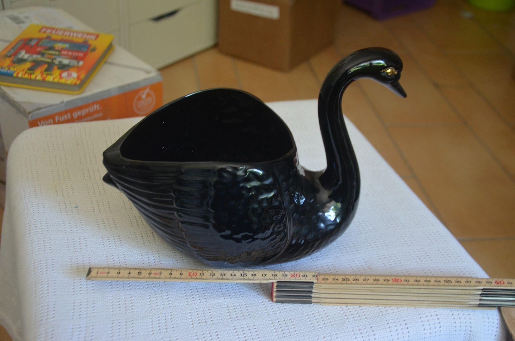 Vasi & Recipienti: GROSSE VASE SCHWAN – Usato da Chiasso venduto da Dolly015 1