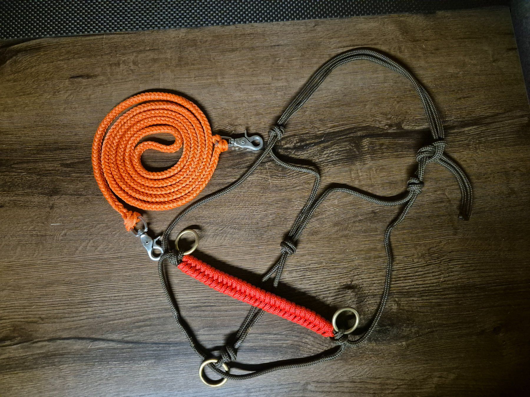 Zaumzeug & Halfter: Knotenhalfter Zügel Set Cob – Neu (gemäss Beschreibung) aus Meggen von Orrinka20