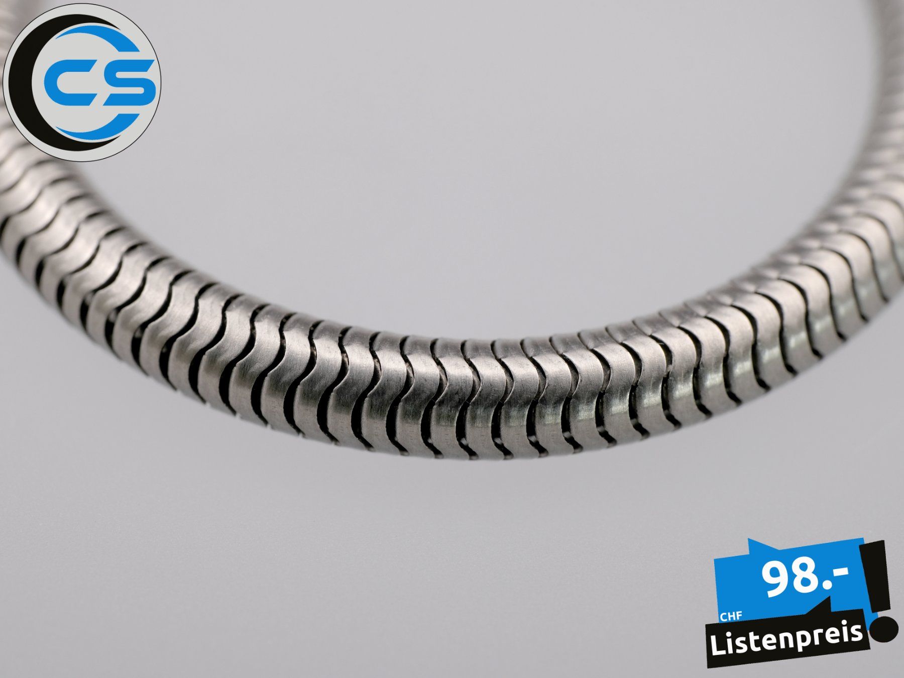Catenine: MONOMANIA Schlangenkette Basic Ø 5.0 mm Länge 38cm – Nuovo e nell'imballaggio originale da Samstagern venduto da ConciergeService 7