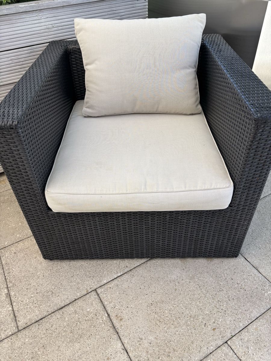 Sessel: Rattan Lounge Sitz – Gebraucht aus Urdorf von Clio91