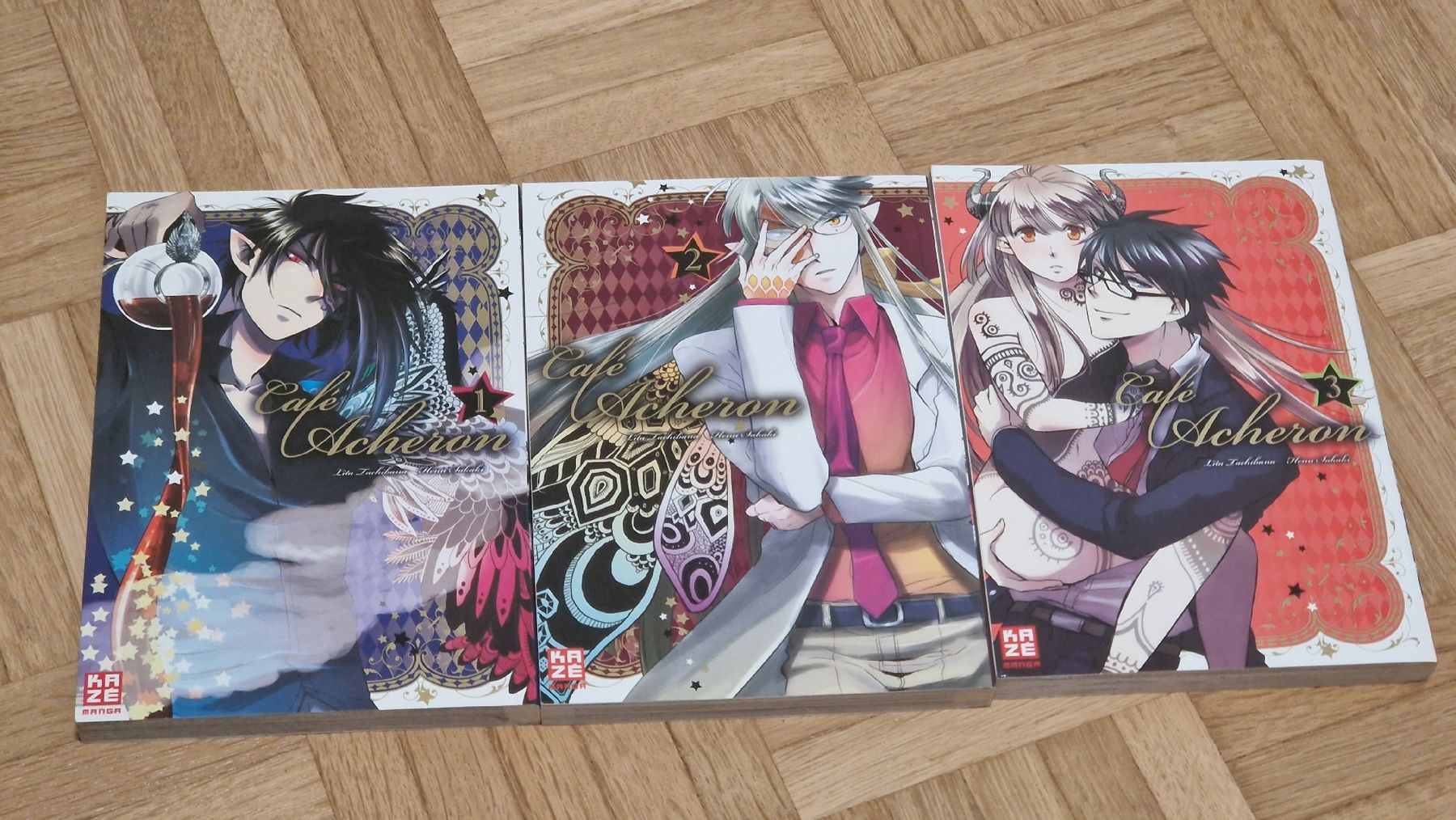 Fumetti: Manga "Cafe Acheron" 1-3 – Usato da Zürich venduto da Kaname_Madoka 1