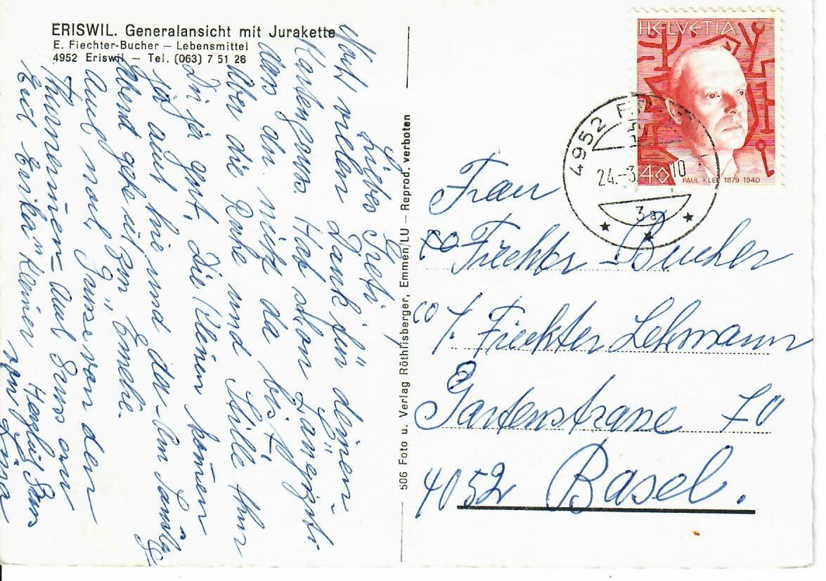 Cartes postales: Eriswil – D'occasion à Hochdorf par Ziegel-16 1