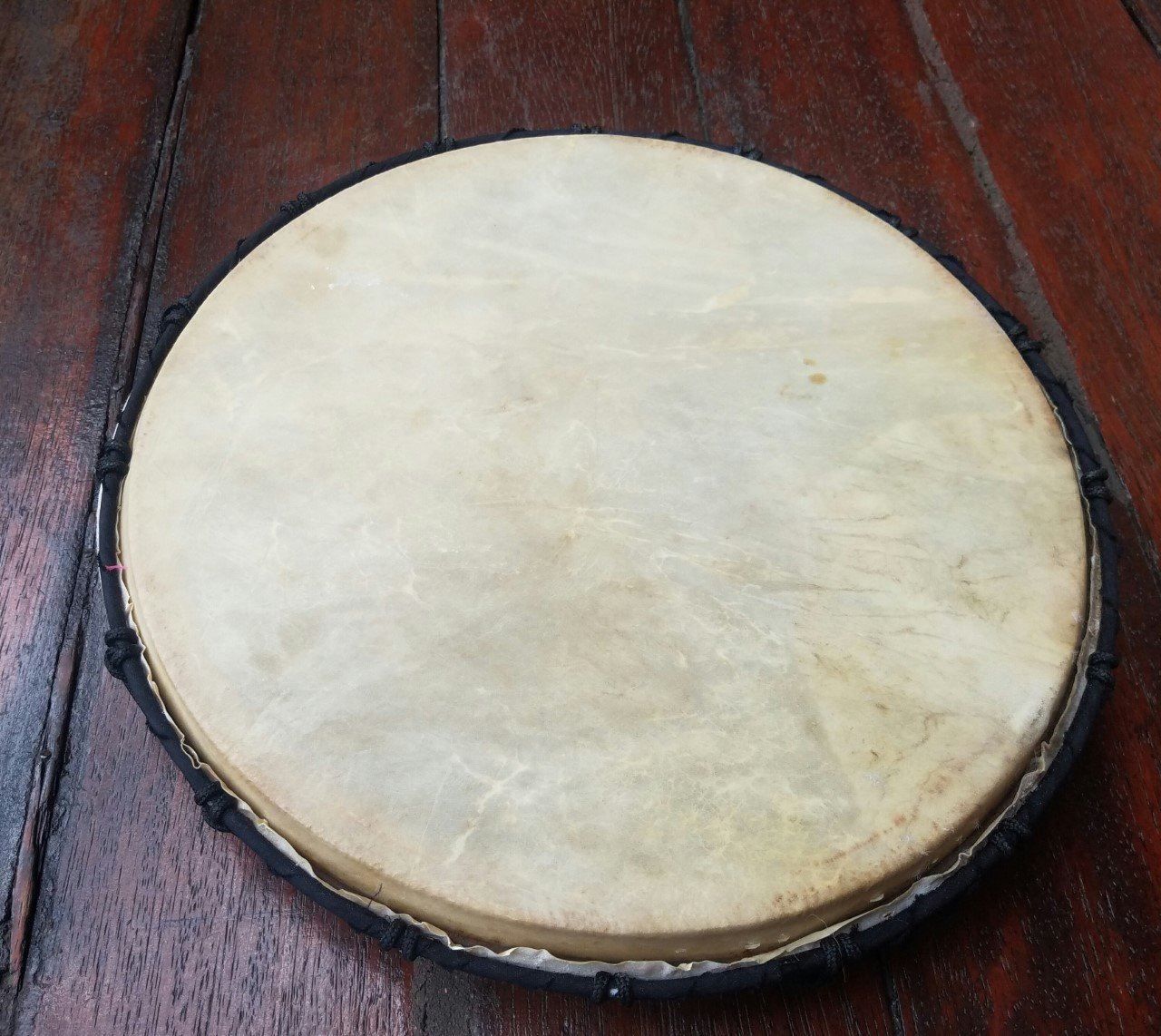Strumenti musicali: Peru: Shaman Trommel, 30 cm Durchmesser, NEU!! – Nuovo (secondo la descrizione) da Lima- Peru venduto da Alpaka-Haus
