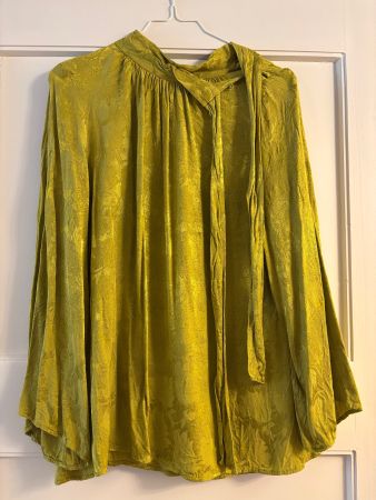 Zara Senfgelbe 3/4 Bluse