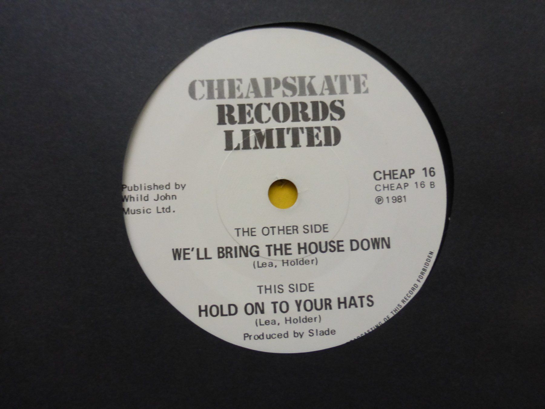 Schallplatten: Slade – We'll Bring The House Down – Gebraucht aus Zürich von Swiss57 1