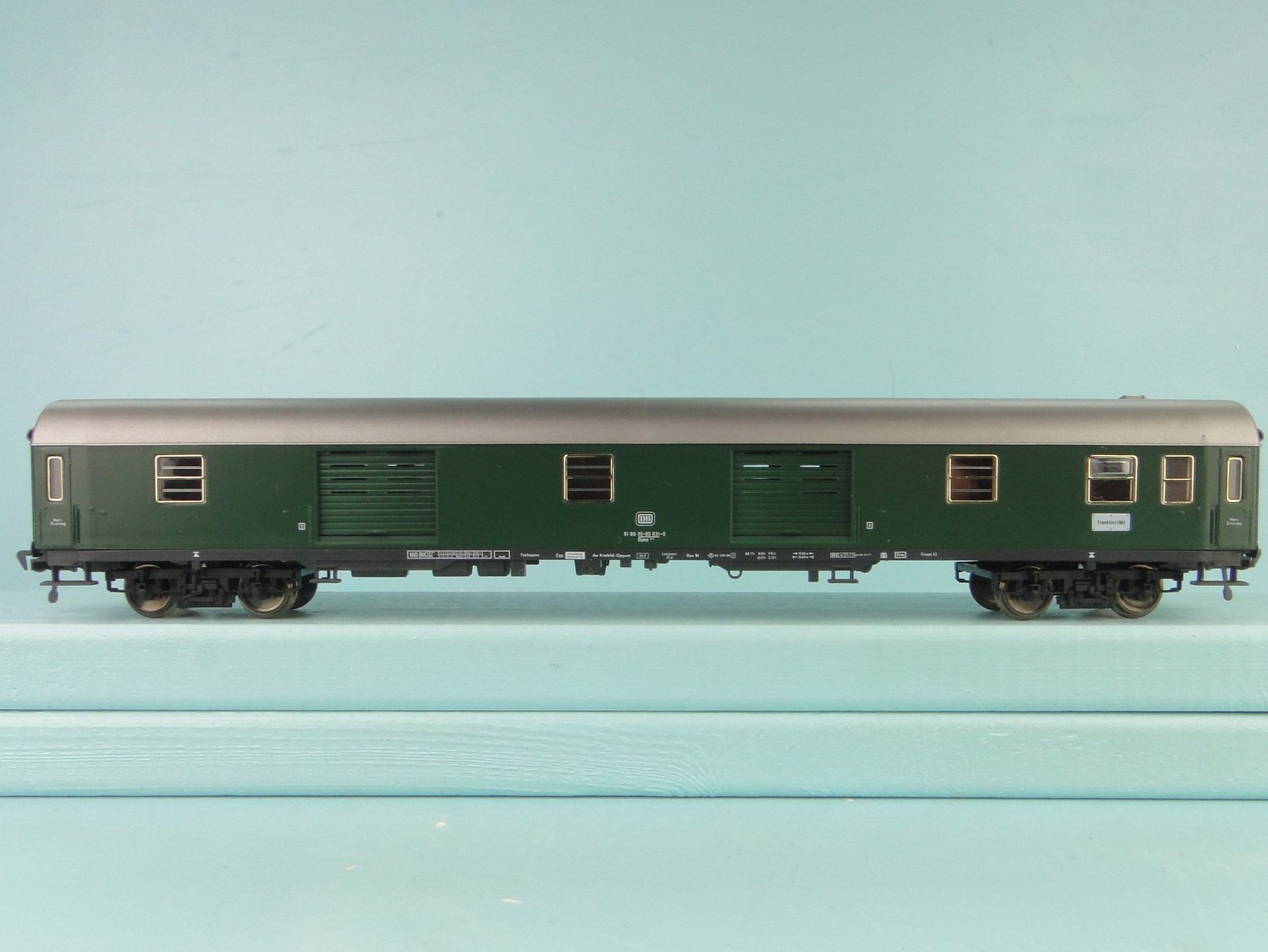 Fleischmann Modellini di ferrovie: Fleischmann H0 5101 DB Gepäckwagen , neu – Usato da Bülach venduto da cann11 1