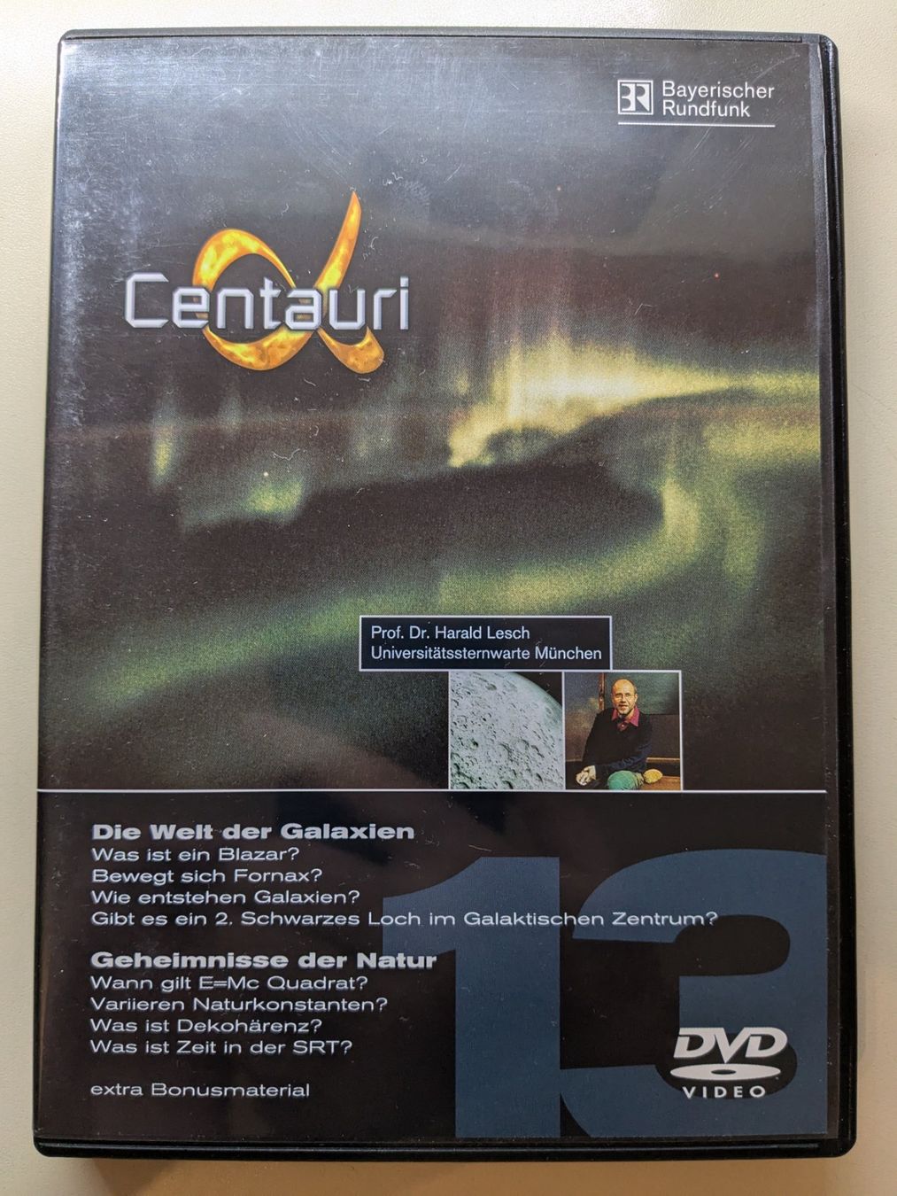 Tutti i DVDs: "Alpha Centauri 13" mit Prof. Dr. Harald Lesch [DVD] – Usato da Port venduto da gecotom