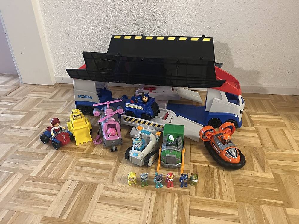 PAW PATROL Einleiner-Drachen - 115x63 Cm, Aus Folie, Mit Leine & Wickelgriff