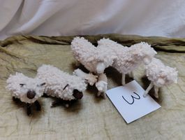 Schwarzenberger Krippenfiguren 7 Schafe 