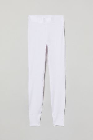 Weisse Leggings, Grösse XS, NEU