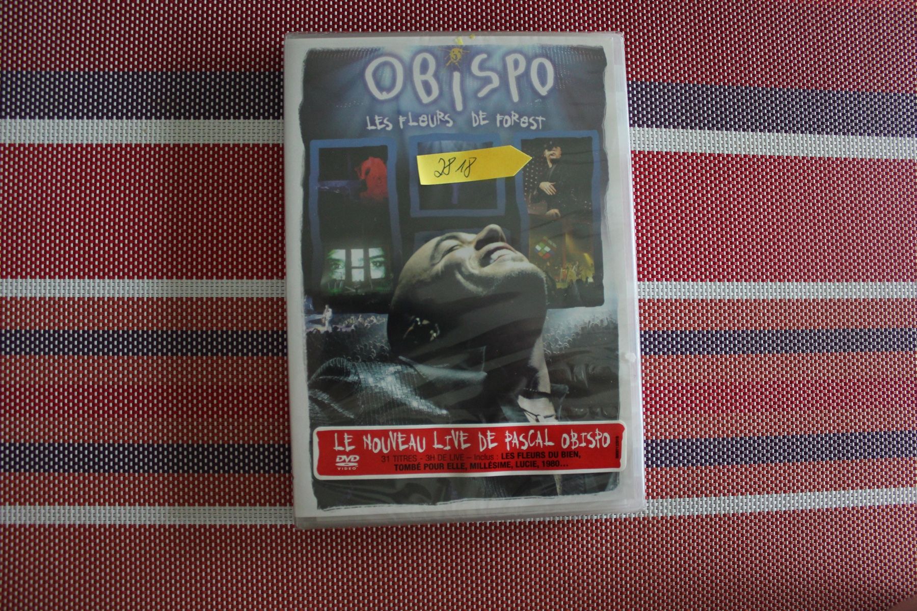 Tutti i DVDs: Pascal Obispo : Les fleurs de Forest (DVD) NEU – Nuovo e nell'imballaggio originale da Geroldswil venduto da Schlumpfine1973